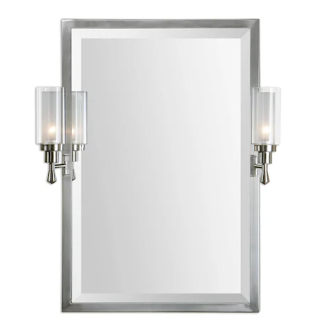 Amadora Mirror With Sconces